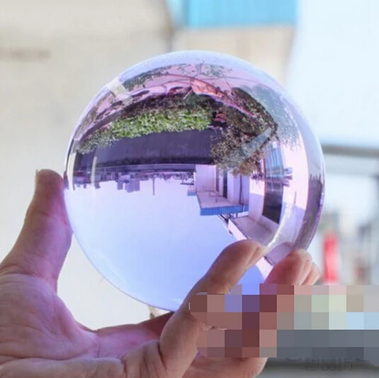 

A 422100mm Asian Natural Quartz purple Crystal Healing Ball SphereStand 8cm