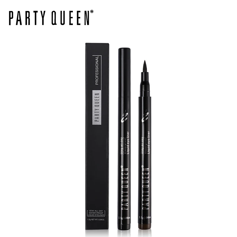 

Brand Party Queen Make Up Very sharp Waterproof eyeliner long-Lasting Liquid Eye liner Makeup Beauty Cosmetic eyeliner pencil