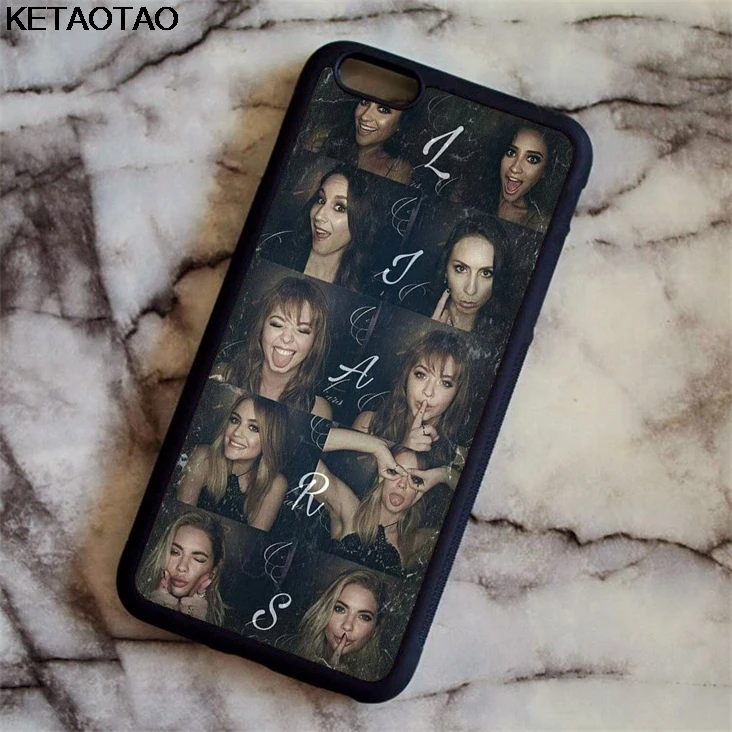 KETAOTAO Pretty Little Liars TV чехлы для телефонов iPhone 4S 5C 5S 6S 7 8 Plus XR XS Max XS8 6 Чехол Мягкий ТПУ