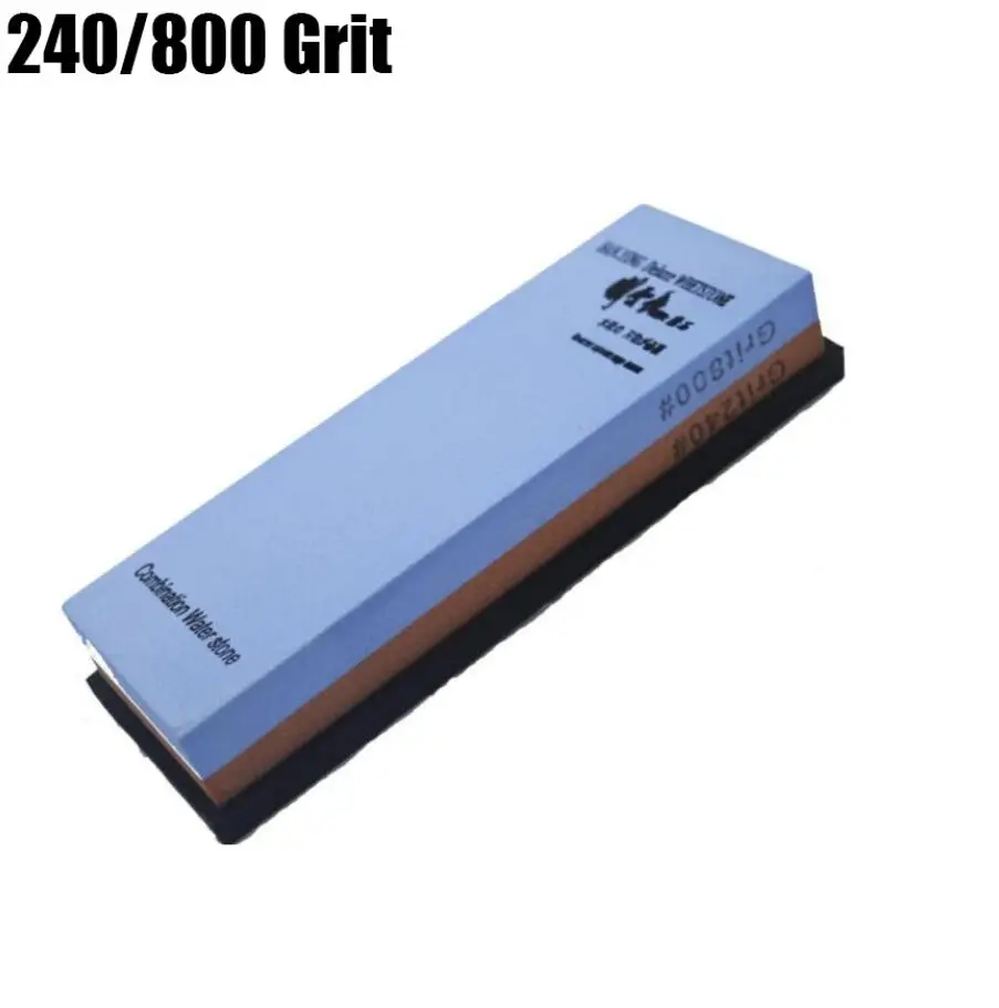 Sanying Kitchen Knife Portable sharpener water whetstone corundum whetstone 7x2x1 inches 240 800 Grit