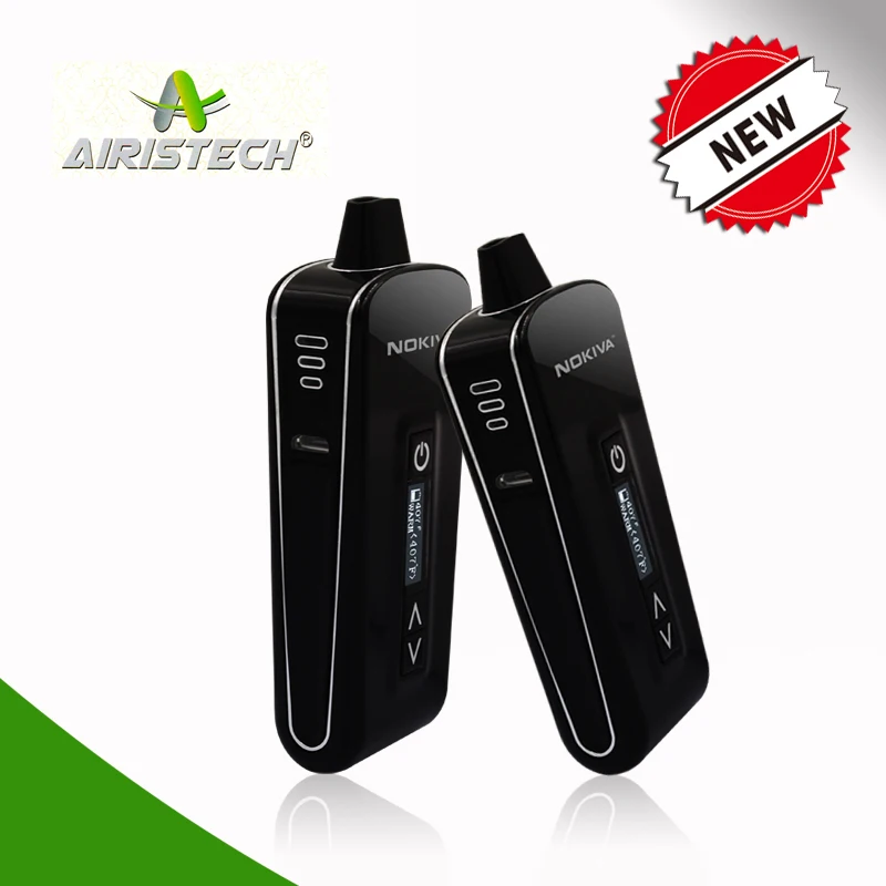 

5pcs/lot Original Dry Herb Vaporizer Electronic Cigarette Airistech Nokiva E Cigarette 2200mAh with OLED Touch Screen Vape