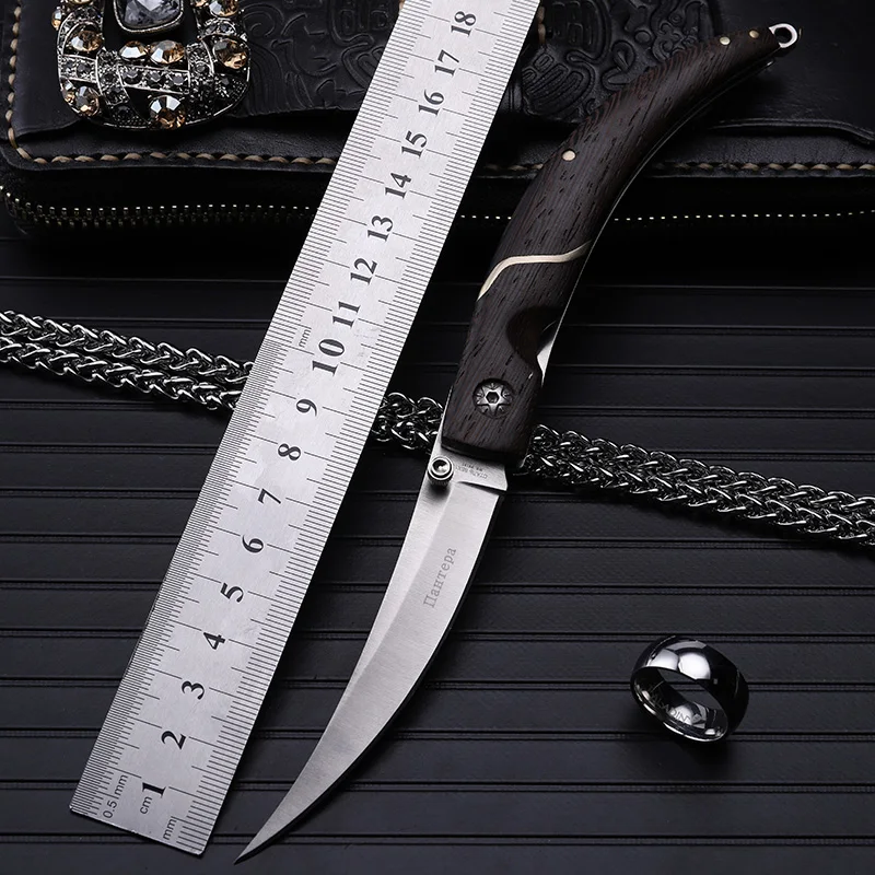 

New Free Shipping High hardness 7Cr17Mov Steel Tactical Folding Knife Survival Pocket Outdoor Camping Hunting Fruit Knives Tools