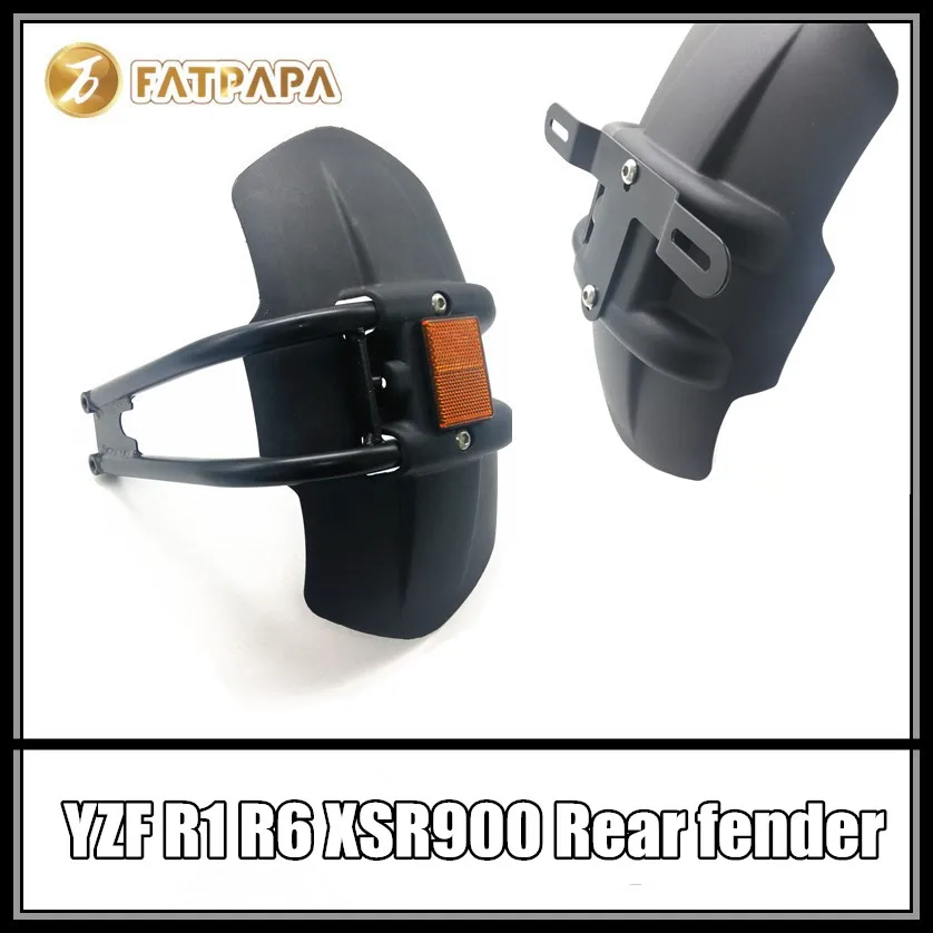 

Upgraded version - Motorcycle License plate frame Night light Rear Fender FOR YAMAHA YZF 1000 600 R1 R6 XSR900