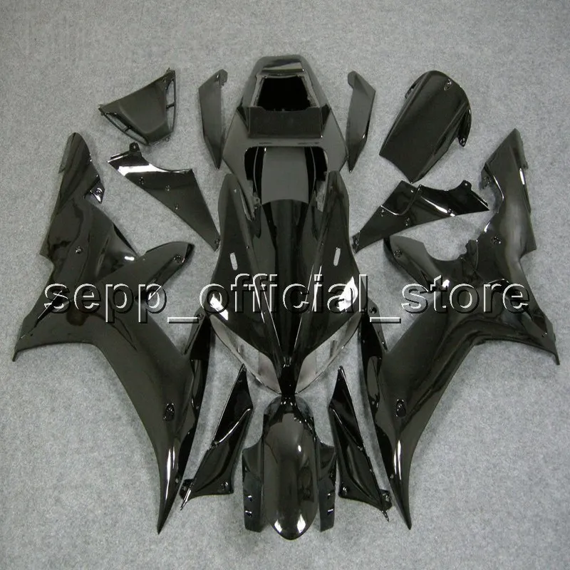 

Custom+ NEW aftermarket bodywork kit black YZF R1 02 03 yzf r1 ABS motorcycle Fairing Set for Yamaha YZF-R1 2002 2003