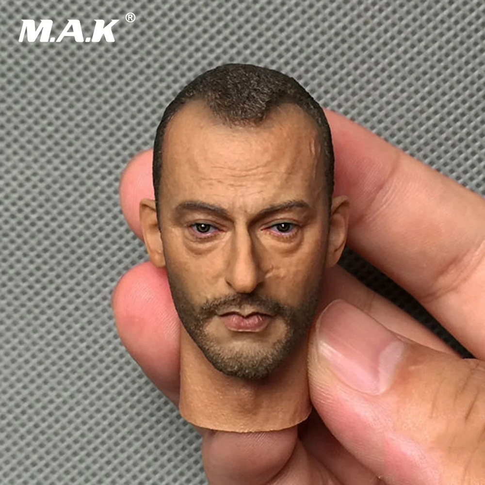 

1:6 Scale Leon Jean Reno Head Sculpt Male Head Model For 12" Action Figure Body