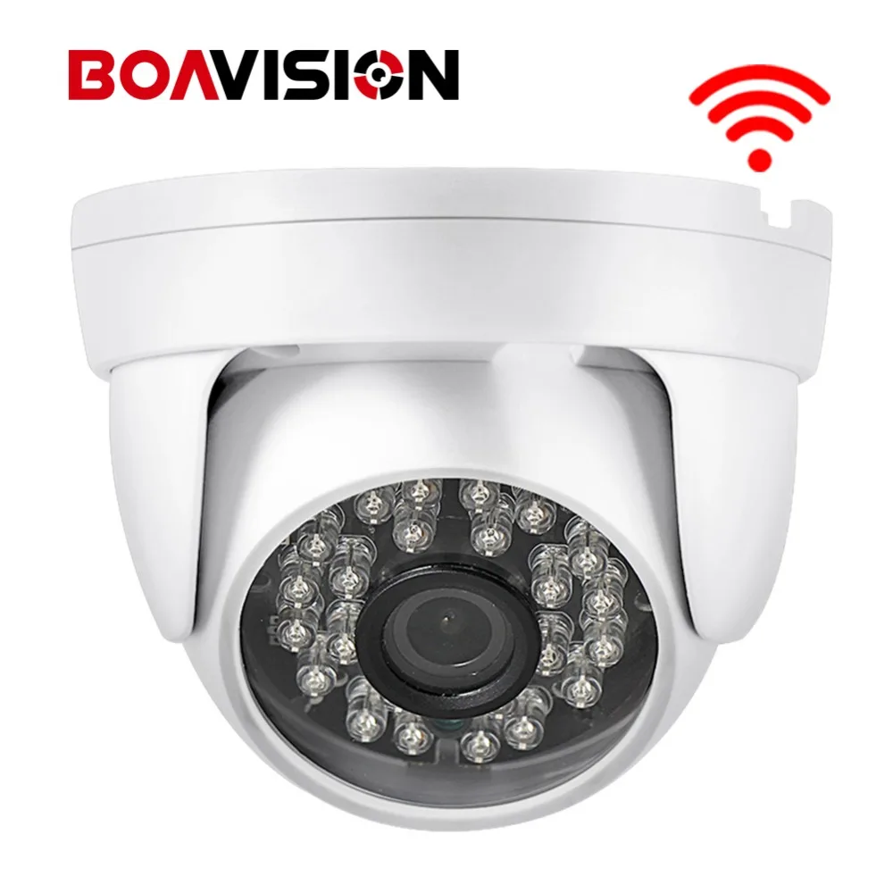 HD 1080P WIFI IP купольная камера IR 20 м ночное видение 720P беспроводная P2P