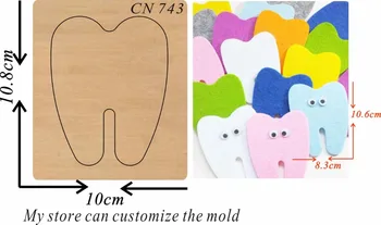 

tooth DIY 743 die cutting & Wooden dies
