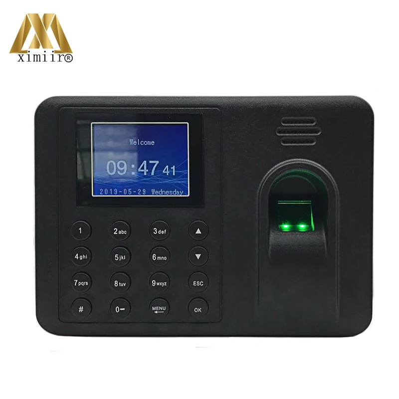 New Arrival Biometric Time Attendance Machine MK-500 With USB Communication Time Recorder Free Shipping Time photo