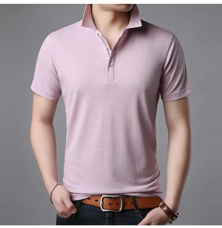 

New short-sleeved men's t-shirt clothes solid color bottoming shirt half sleeve BCS08