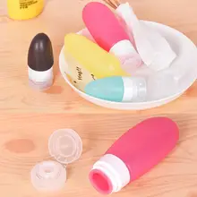 3 шт./компл. 38 мл 60 мл 80 мл пустой силиконовый Упаковочный пресс для путешествий бутылка для лосьона шампунь контейнер для ванной портативный набор бутылок