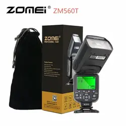 Zomei ZM560T профессиональный внешней вспышки фонарик для Canon Flashlite с E-TTL Беспроводной S1 и S2 режимы Авто Высокое Скорость