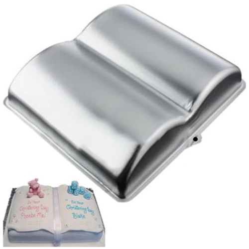 Форма помадки торты Кондитерская Открытая книга в паштет кухня дизайн украшения серебро