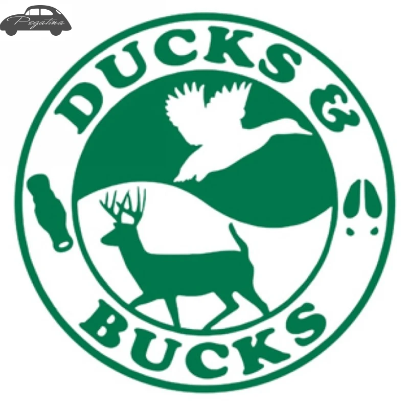 Pegatina Hunt Buck Duck Decal Hunting Club Sticker Hollow Sticker Hunter Car Window Vinyl Decal Funny Poster Motorcycle