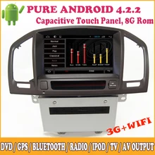 Anddroid For Buick Regal For Opel Insignia Android Touch Screen Multimedia Support Wifi 3G DVD GPS iPod Radio RDS Bluetooth SWC