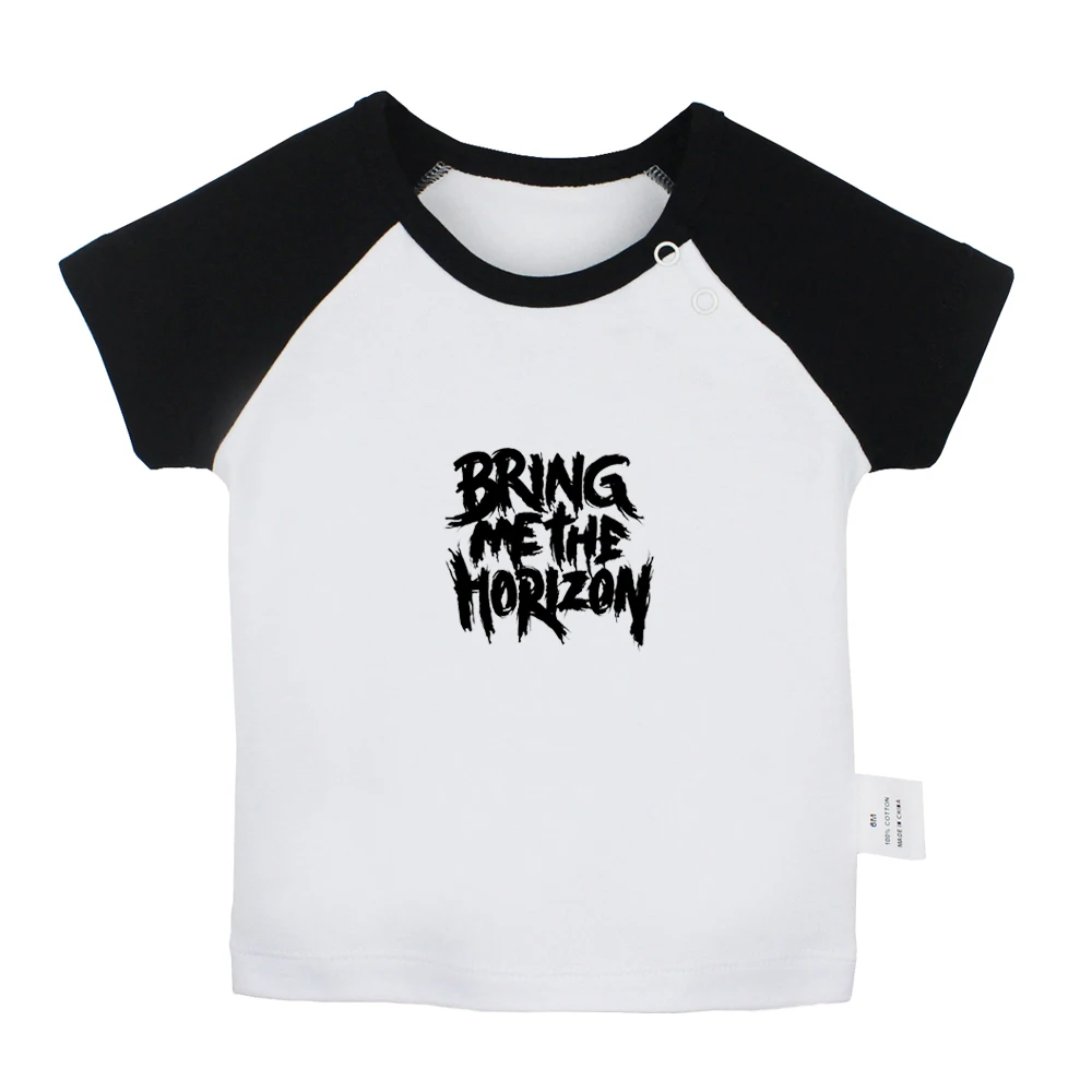Футболки для новорожденных с надписью Bring me The horizon Band nightness Before Christmas Хэллоуин топы