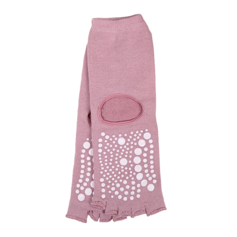 5-Finger-Toe-Backless-Summer-Women-Sport-Socks-Solid-Color-Non-Slip-Silicone-Ankle-Socks-for (3)