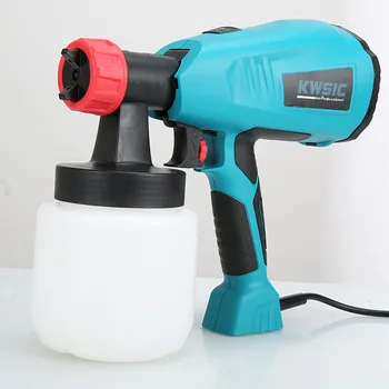 

JOUSTMAX Spray Gun 400W High Power Home Electric Paint Sprayer Easy Spraying and Clean Perfect for Beginner Tool US/UK/EU Plug