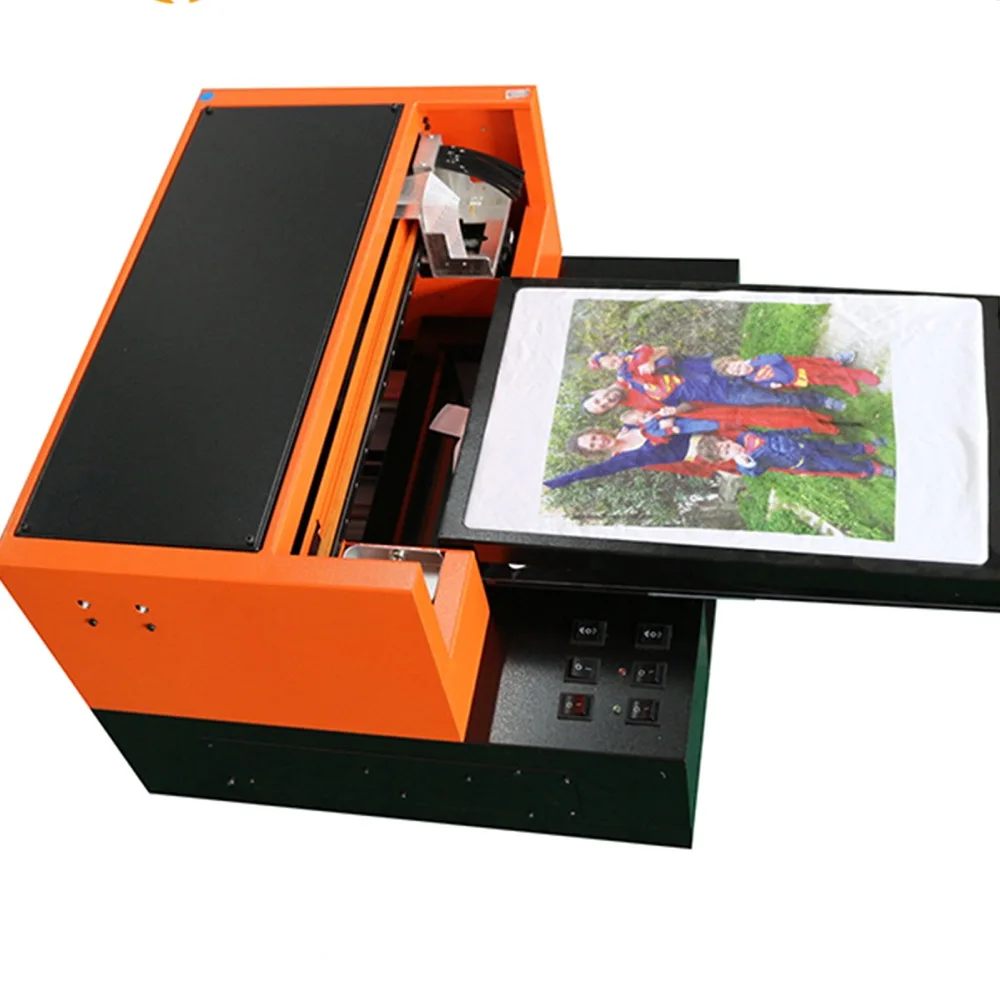 A3 Размер 8 цветов DX7 печатающая головка DTG принтер футболка принтер текстильная печатная машина