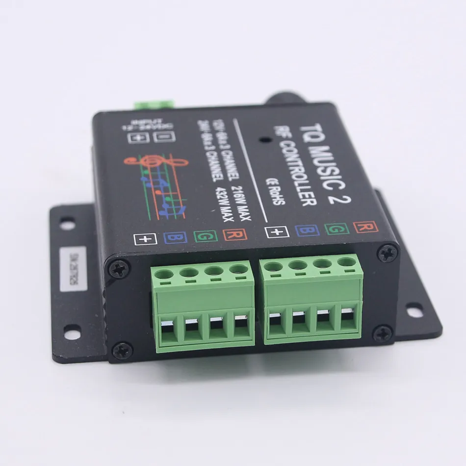 BEILAI DC 12 В 24 Поддержка Wi Fi музыка RGB светодиодный контроллер RF аудио контроль 18A 3