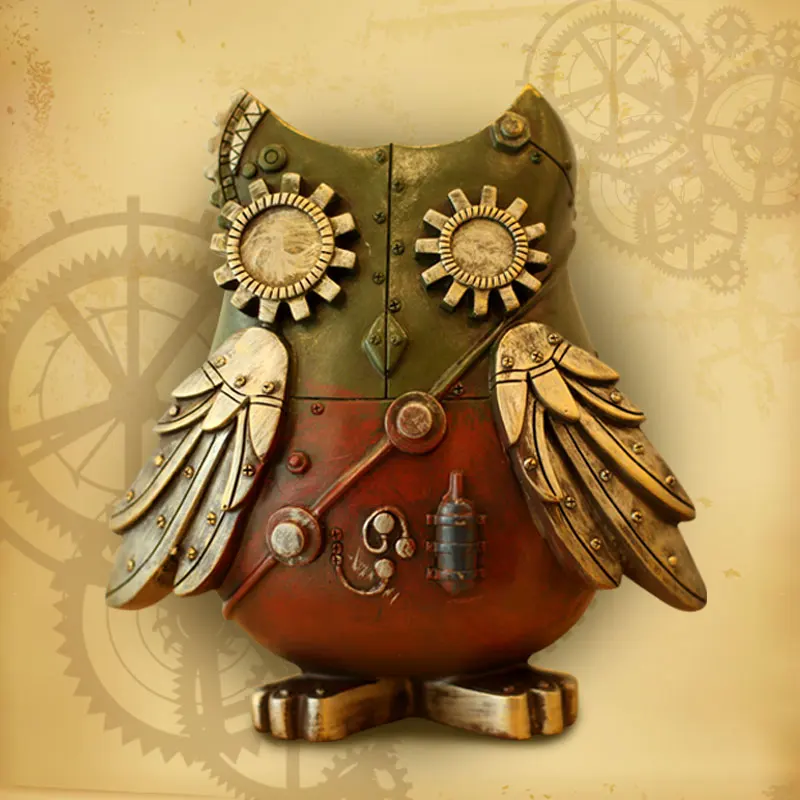 Buy Aqumotic Retro Mechanical Bird Coin Piggy Bank 1pc