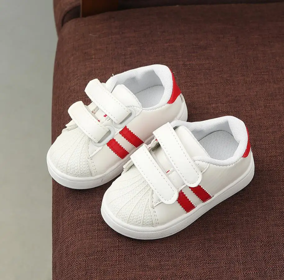 

2019 Spring Kids Sport Sneakers Fashion Children Antislip Soft Sneakers Girls Boys Toddler Shoes Cute Running Shoes White Shoes