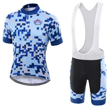 WOLFKEI ropa ciclismo mtb bicicleta горный велосипед Майо Одежда велосипедов Велосипеды Джерси велотрусы наборы велосипед износ