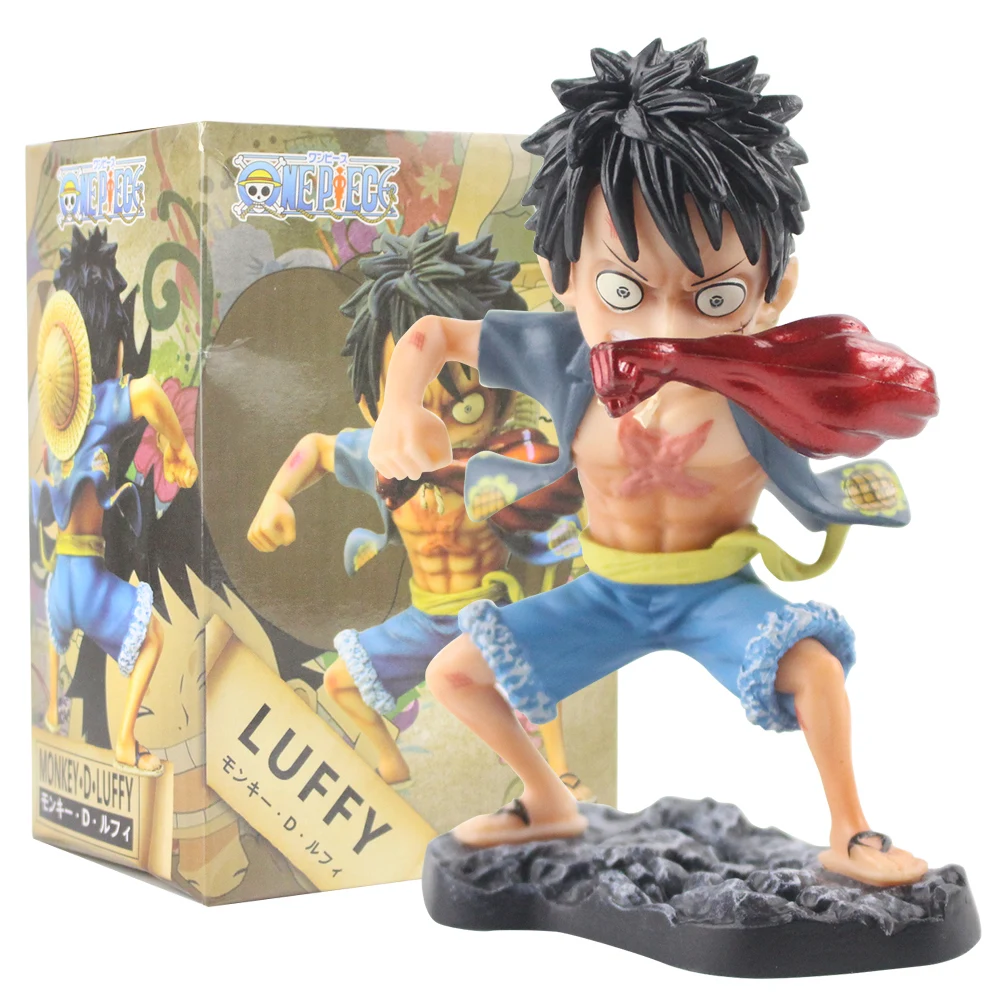 

12CM Anime One Piece Luffy Transfiguration Action Collectible Figure Modle Toys