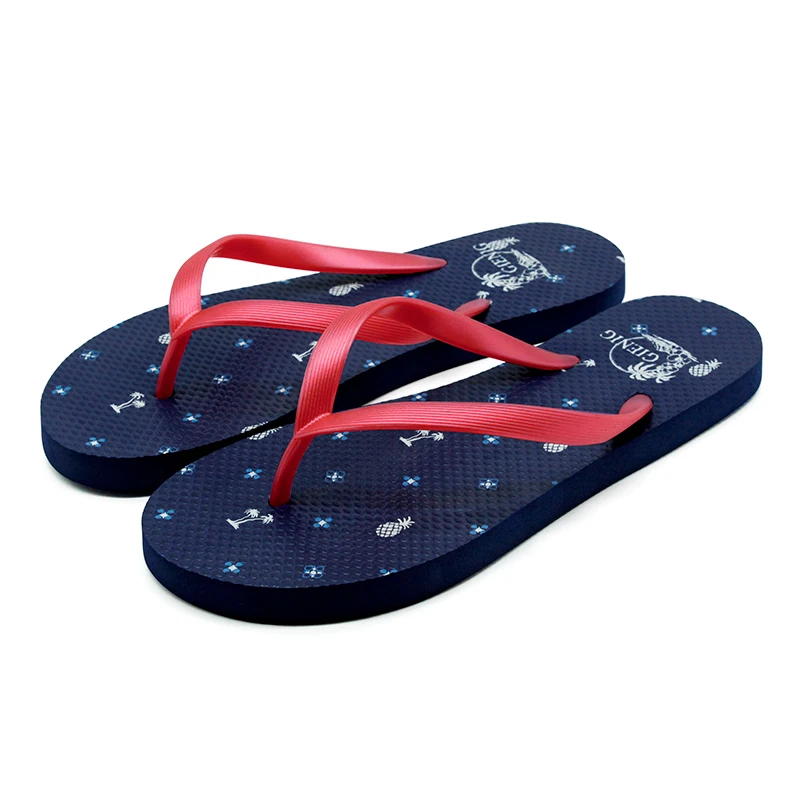 GieniG Summer Sandals Ourdoor Flat Shoes Print Beach Slippers Women Flip Flops | Обувь