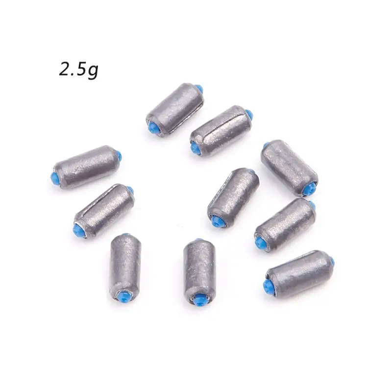 

10Pcs/Set Lead Fishing Sinker Carp Fish Sport Tackle Tool For Athletic Fast Used