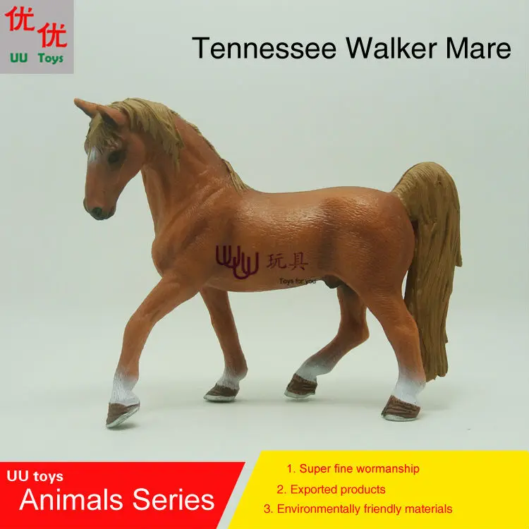 Hot toysTennessee Walker Mare Horse simulation model Animals kids toys