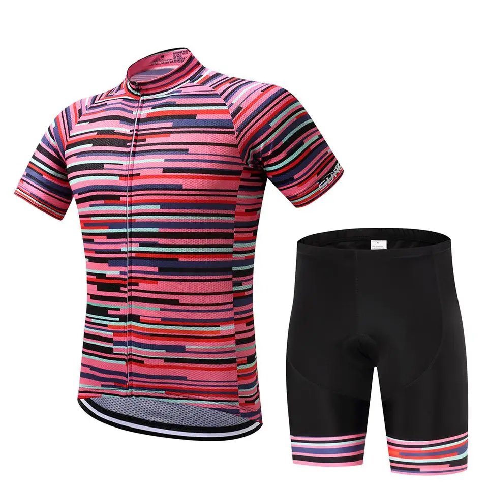 Pro Team Велосипедный спорт велосипедная форма/Ropa Ciclismo трикотаж s дышащие велосипедные шорты брюки для девочек 9D Pad/Race трикотаж - Цвет: 2