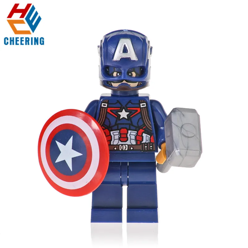 

20Pcs Building Blocks Super Heroes INFINITY WAR Rocket Thanos Spiderman ron Man Proxima Night Bricks Toys For Kids KF461