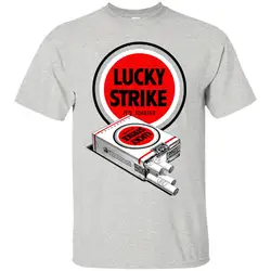 Lucky Strike, ретро, табак, табакоист, сигарета, футболка