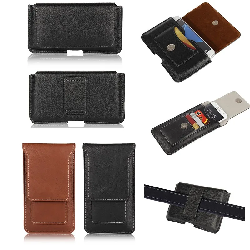 

Holster Belt Clip Case For Xiaomi Redmi Note 3 Pro 4 4X Bag Cover Leather 5.5 inch Universal Pouch For Redmi 3 3S 4 4A Pro Coque