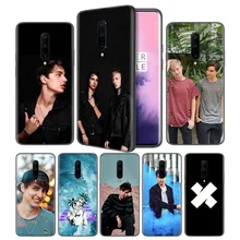 Sam and Colby Soft Black Silicone Case Cover for OnePlus 6 6T 7 Pro 5G Ultra-thin TPU Phone Back Protective