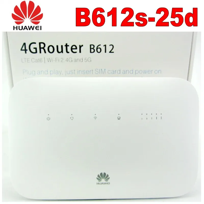 Лот из 500 шт huawei B612 разблокированный 4G LTE Cat 6 CPE B612s-25d Wi-Fi роутер 300 Мбит/с мобильный MIFi