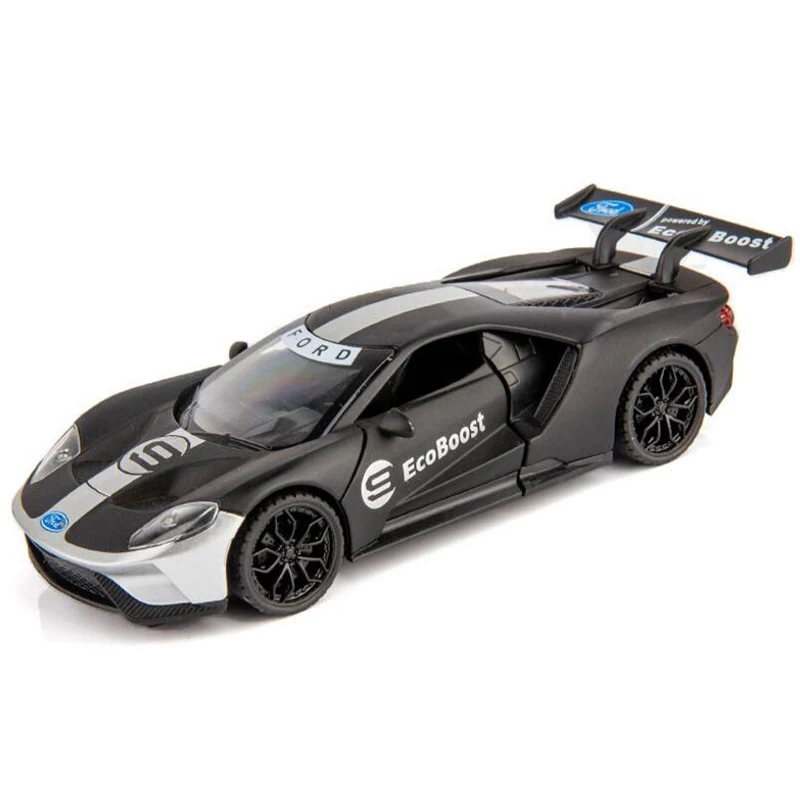 Модель спортивного автомобиля Ford GT с соотношением 1/32 модель со звуком светильник