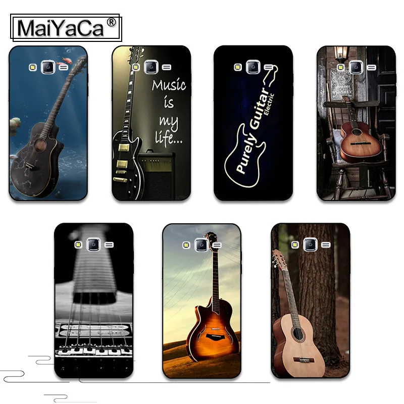 

MaiYaCa Ocean-Guitar music is my life Fashion phone case cover for samsung j7 j8 j4 j6 j2pro a9 a8 a6 2018 case coque
