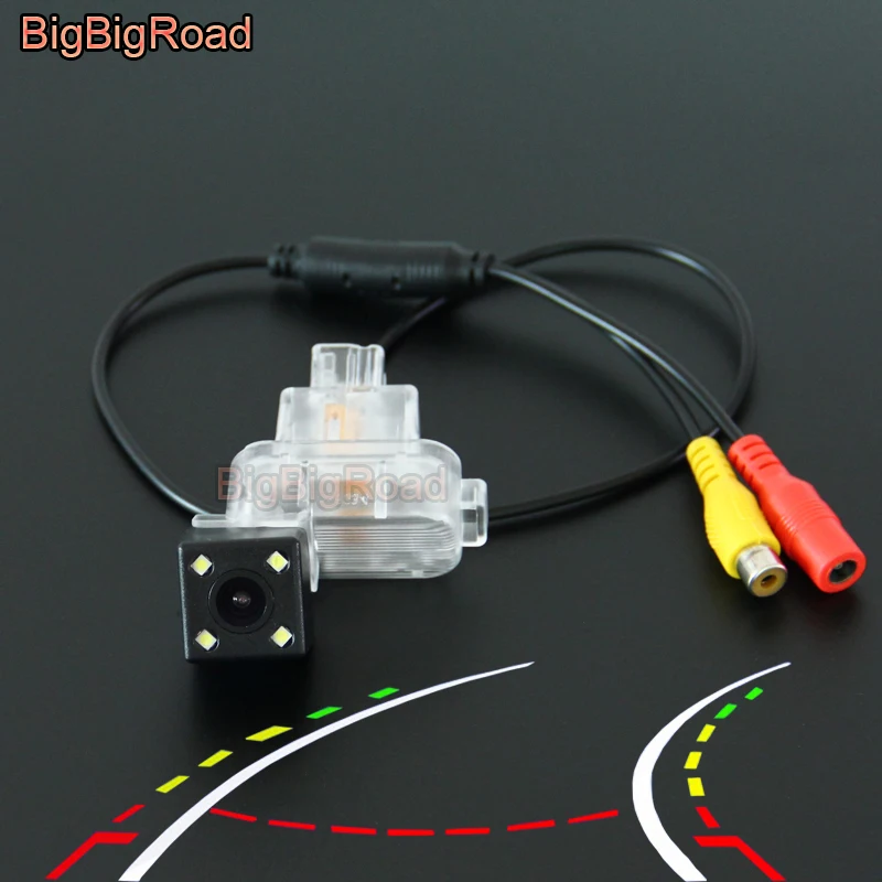 

BigBigRoad Car Intelligent Dynamic Trajectory Tracks Rear View Camera For Mazda 3 6 Atenza GJ M3 2013 2014 2015 2016 2017