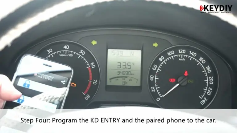 Новое прибытие KEYDIY английская версия KD OBD вход для смартфонов к автомобилю пульты вход без провода не требуется