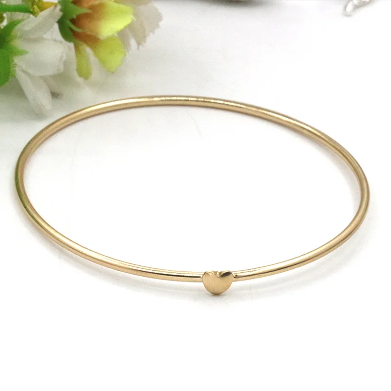 10 pieces/lot Fashion Charm Bracelets Cuff Bangles Gold Color Love