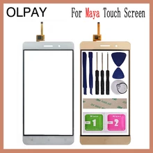 OLPAY 5,5 ''сенсорная стеклянная панель для Bluboo Maya сенсорный экран дигитайзер стекло сенсор инструменты Бесплатный клей+ прозрачные салфетки