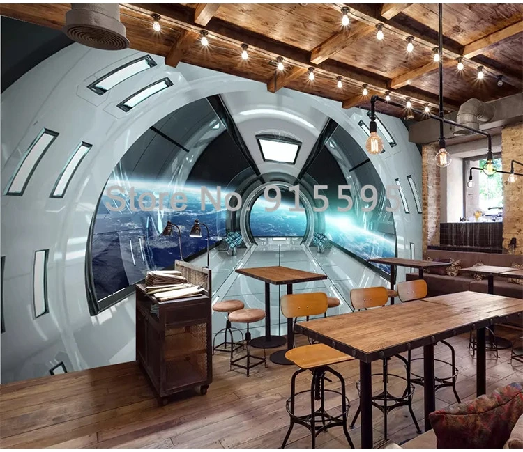 Custom Size Modern 3D Character Universe Space Capsule Mural Home Decor Mural Art Living Room TV Background 3D Wall Paper Roll Custom Size Modern 3D Character Universe Space Capsule Mural Home Decor Mural Art Living Room TV Background 3D Wall Paper Roll