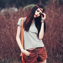 Бренд Aporia. As, новинка, летний дизайн, короткий рукав, круглый вырез, одноцветная, тонкая, подходит ко всему, высокая эластичность, хлопок, повседневные футболки, топы