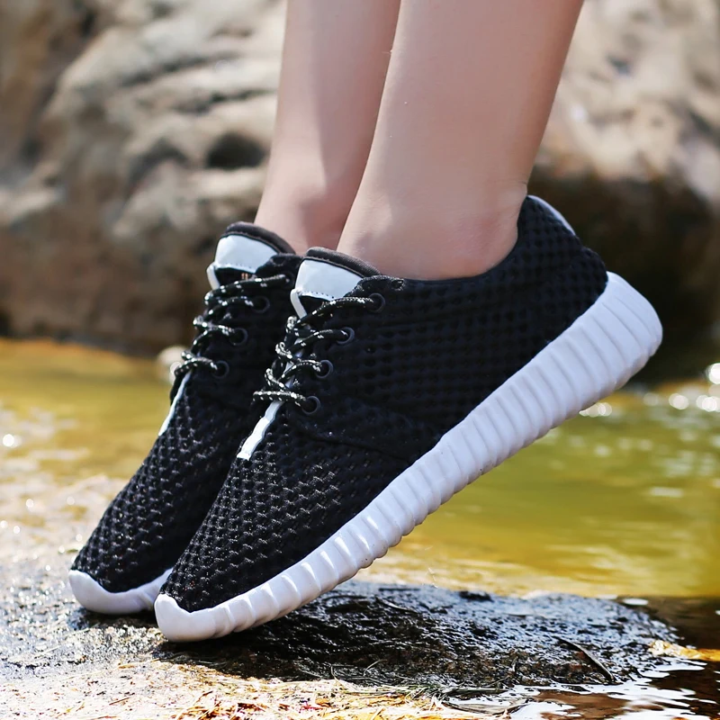 2019 Весна/Лето Хороший спортивная обувь для женщин легкий сетчатые кроссовки бега