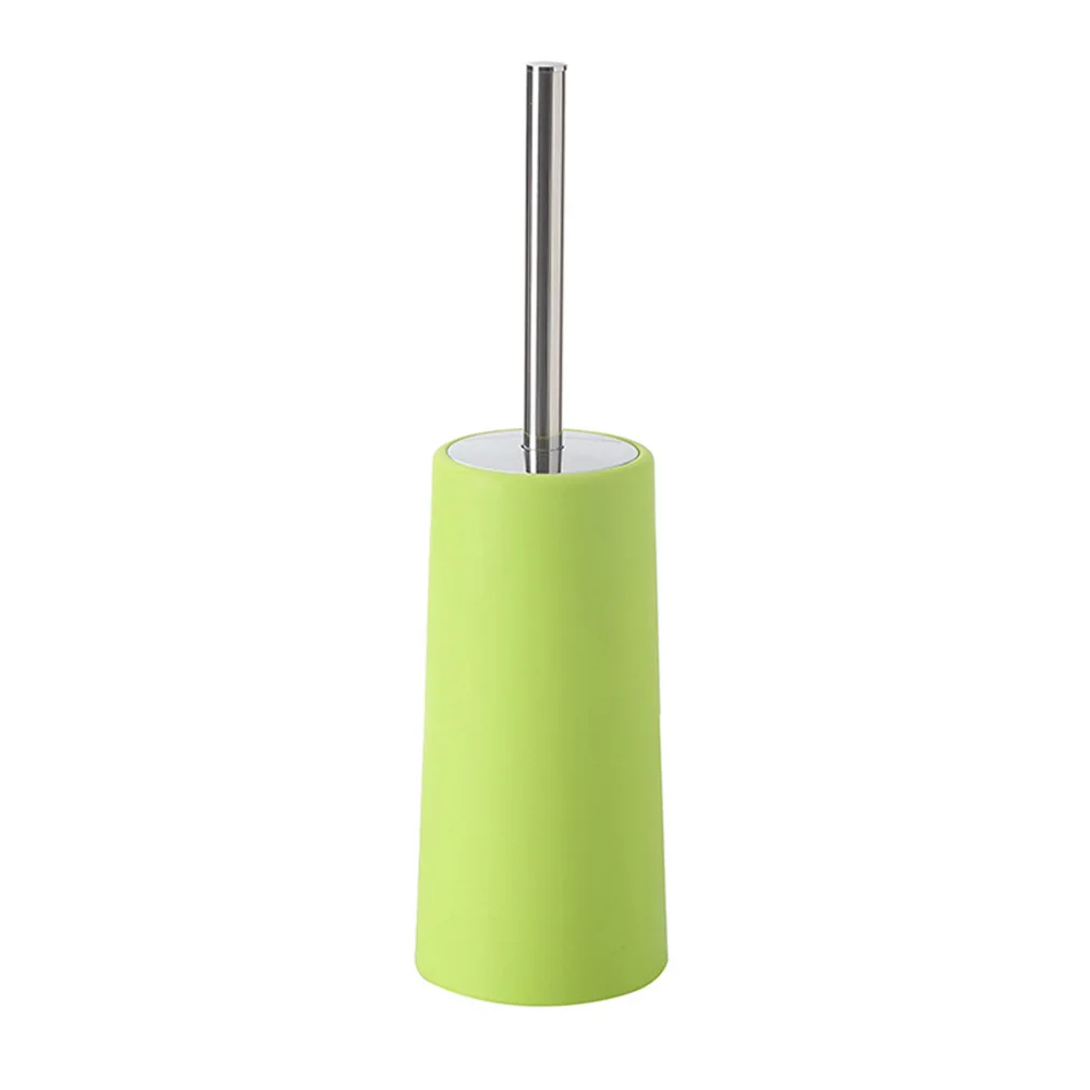 

Holders Portable Toilet Tool Home Easy Clean With Base Corner Bathroom Cleaning Hotel Practical Stainless Steel Toilet Brush