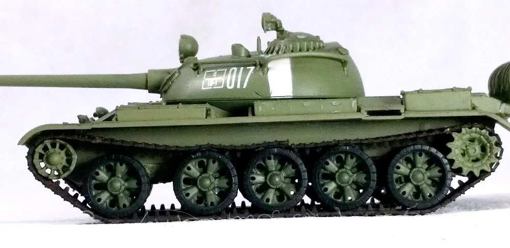 1: 72 советский армейский T-55 Танк модель T55 модель трубы 35024 Коллекция Модель