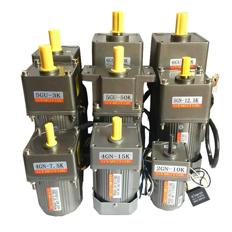 

Miniature AC speed reducer motor variable speed motor 6/10/1525/40/60/90/120/140-400W single phase 220v three phase 380