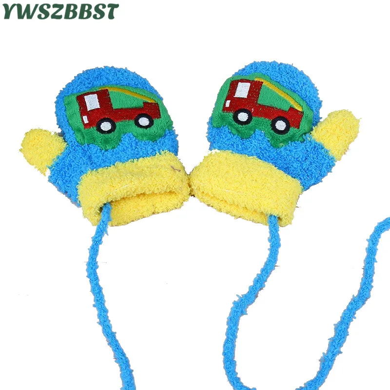

Cartoon Cute Baby Gloves Winter Warm Gloves for Boys and Girls Toddler Kids Gloves Infant Mittens fit 6 to 24 months warm gifts