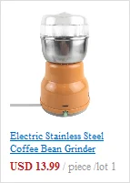 Электрическая кофемолка из нержавеющей стали для трав/специй/орехов/зерен/помола кофейных зерен